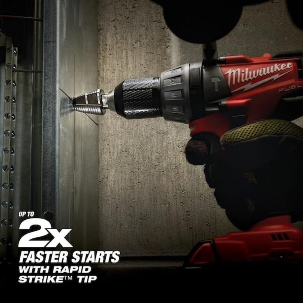 #9 Milwaukee 7/8 in. - 1-1/8 in. Black Oxide Step Drill Bit NWT - Picture 4 of 6